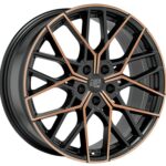 MSW 74 Matt Black Copper Fp 8,5x20 5x112 ET40 CB73,1 60° 950 kg W19363504TCAC