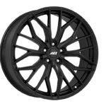 AEZ Porto Black matt 8x18 5x112 ET35 CB70,1 60° 780 kg APRG8KA35