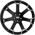 Fondmetal Zephyrus Matt Black Machined 8,5x19 5x112 ET45 CB66,6 R13 850 kg RF21002