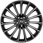 MSW 30 Gloss Black Full Polished 8,5x19 5x112 ET38 CB73,1 60° 760 kg W19306503T56