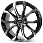 MSW 48 Gloss Black Full Polished 9x21 5x112 ET26 CB66,6 R14 950 kg W1930900256