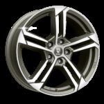 Reds Twist Graphite Matt Polished 7x17 5x100 ET38 CB72,3 60° 615 kg WTWD70738500E