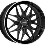 Dotz LongBeach dark Black/polished lip 10,5x21 5x112 ET43 CB66.6 60° 1045 kg