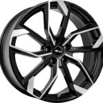 RC Design RC34 Schwarz Glanz Voll-Poliert (SGVP) 7,5x17 5x108 ET50 CB63,4 60° 800 kg 344275