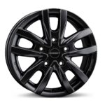 Borbet CW5 Black matt 6,5x16 5x160 ET60 CB65,1 60° 1200 kg 497840