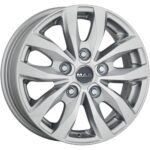 MAK Load 5 Silver 6,5x16 5x120 ET50 CB65,1 R14 1050 kg F65605DSI50IGX