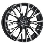 MAK Kent Black Mirror 8,5x21 5x120 ET38 CB72,6 60° 1050 kg F8521KEBM38IRX