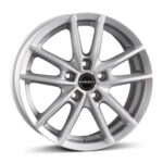 Borbet W Crystal Silver 6,5x16 5x114.3 ET40 CB72,6 60° 650 kg 496434