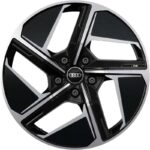 OE Audi 4J3071490BAX1 Matt Antharcite Polished 9x20 5x130 ET54 CB71,6 R12 4J3071490BAX1