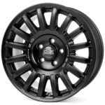 OZ Racing Rally Raid Matt Black Silver Lettering 8,5x18 5x130 ET48 CB71.6 R14 950 kg W01C01157R9