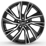 AEZ Havanna dark Black/polished 9x21 5x112 ET36 CB66,6 60° 1045 kg AHA1M8BP36E